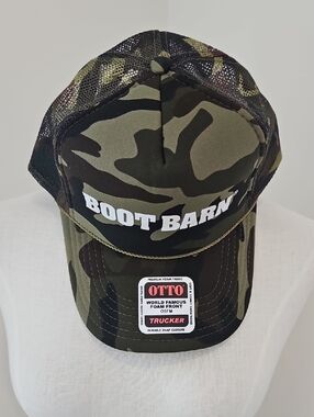 Boot Barn Women's Camo Trucker Hat - Green Camouflage